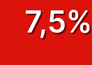 ЦБ повысил ключевую ставку до 7,5%